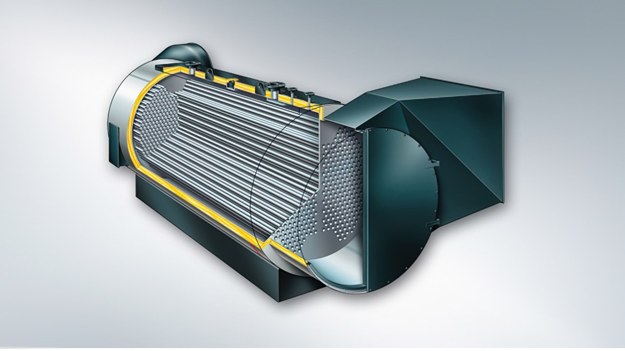 Waste deals heat boiler