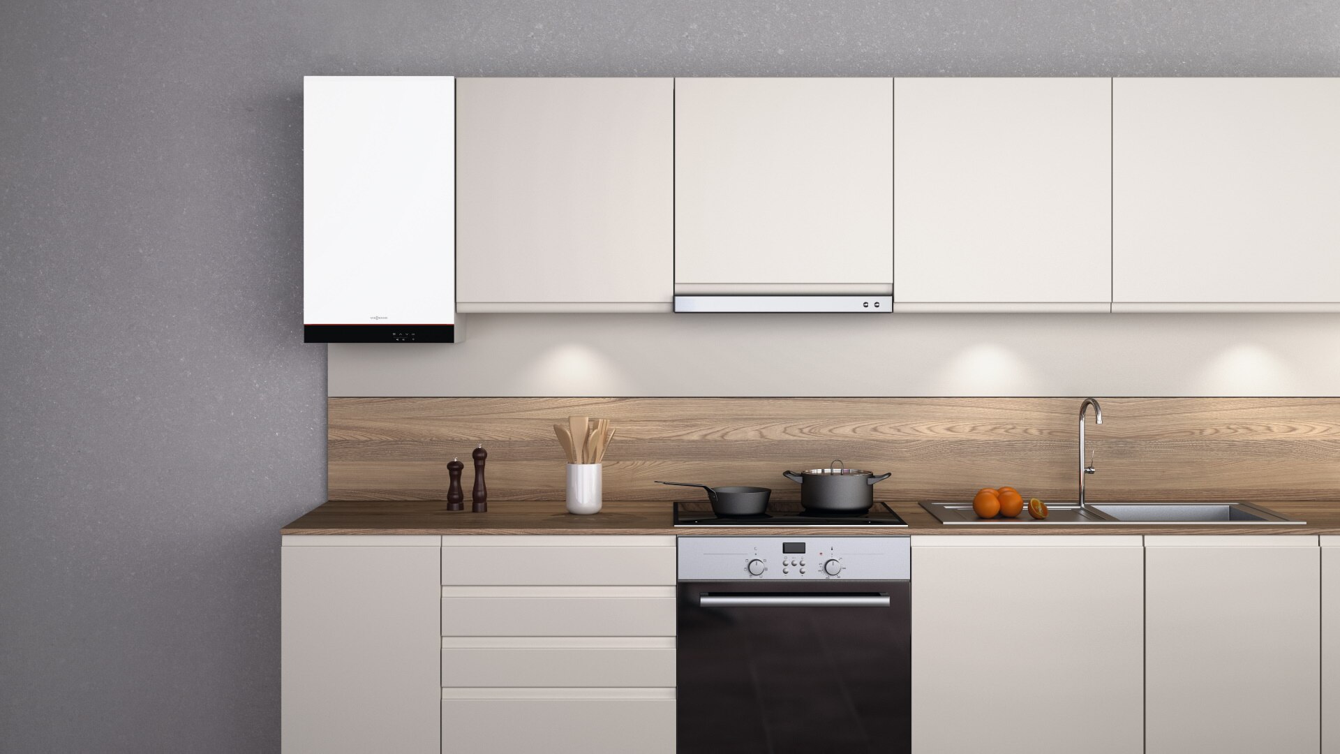 Vitodens 050-W wall mounted gas condensing boiler | Viessmann AE