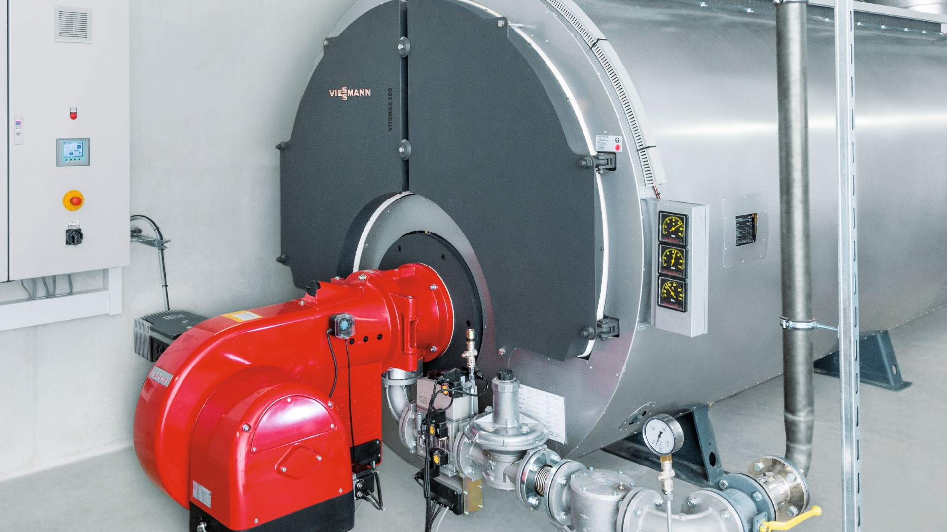 Hot shop water boiler